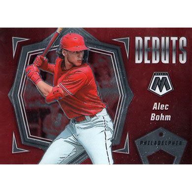 2021 Panini Mosaic Debuts #PD20 Alec Bohm