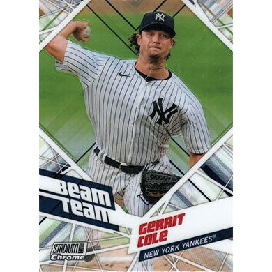 2021 Stadium Club Chrome Beam Team #BTC-8 Gerrit Cole