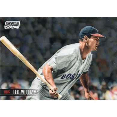 2021 Stadium Club Chrome #195 Ted Williams