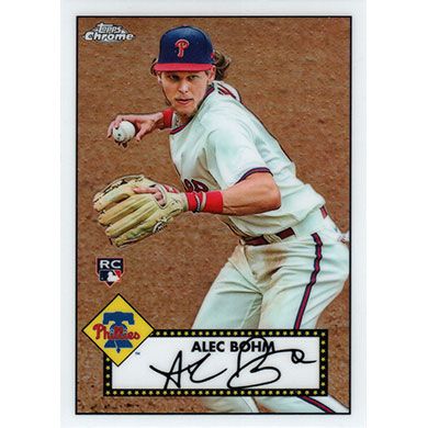 2021 TOPPS ALEC BOHM RC ROOKIE CARD at 's Sports