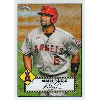 2021 Topps 52 Redux Chrome #TC52-34 Albert Pujols