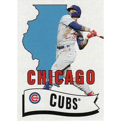 2021 Topps 582 Montgomery Club Lost Design Set 2 #6 Javier Baez