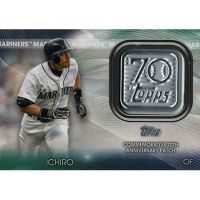 2021 Topps 70th Anniversary Commemorative Logo Patches #70LP-I Ichiro