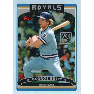 1990 Fleer #621 George Brett Players of the Decade Error - Buy from our  Sports Cards Shop Online