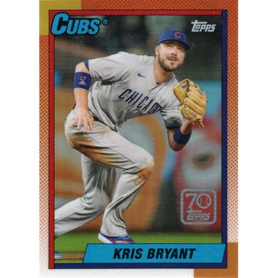 2021 Topps 70 Years of Topps Baseball Chrome #70YTC-40 Kris Bryant