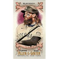 2021 Topps Allen & Ginter Mini A & G Back #280 Charlie Blackmon