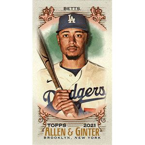 2021 Topps Allen & Ginter Mini #92 Mookie Betts