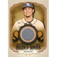 2021 Topps Allen & Ginter Relics #AGA-WA Willy Adames Jersey