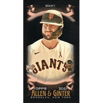 2021 Topps Allen & Ginter X Mini Black #95 Joey Bart