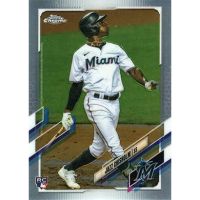 2021 Topps Chrome Refractor #144 Jazz Chisholm