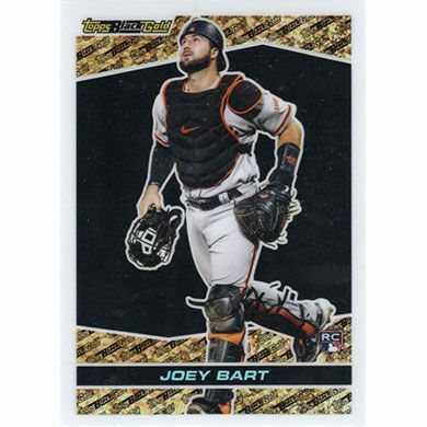 2021 Topps Chrome Update Black Gold #BGC-23 Joey Bart