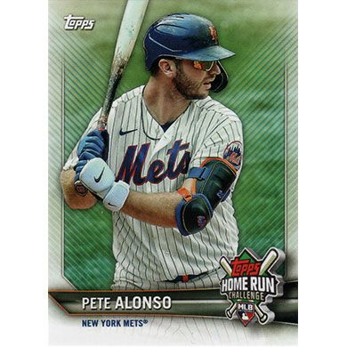 2021 Topps Home Run Challenge Code Cards #HRC-18 Pete Alonso