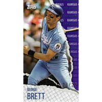 2021 Topps Rip Mini Purple #MRIP-GB George Brett