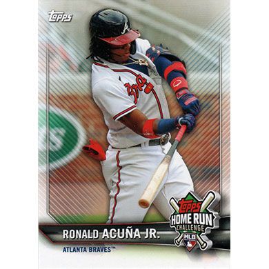 2022 Topps Series 1 RONALD ACUNA JR. PLAYER JERSEY NUMBER MEDALLION Braves