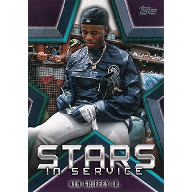 2021 Topps Stars in Service #SIS-19 Ken Griffey Jr.