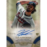 2021 Topps Tier One Breakout Autographs #BOA-IAN Ian Anderson