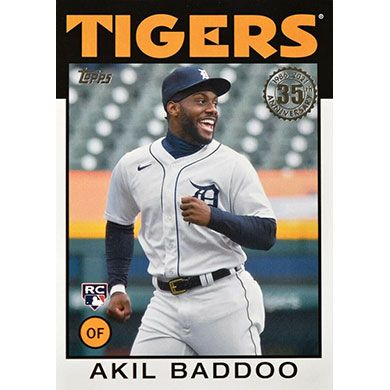 2021 Topps Update 86 #86B-22 Akil Baddoo