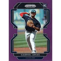 2022 Panini Prizm Purple Prizms #70 Gabriel Arias