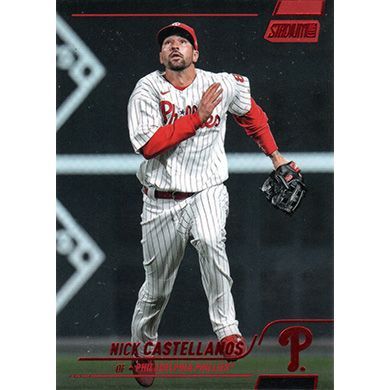 2022 Stadium Club Red Foil #17 Nick Castellanos