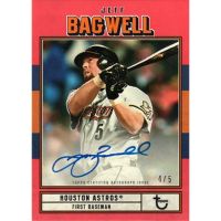 2022 Topps Brooklyn Collection Autographs Red #AC-JB Jeff Bagwell