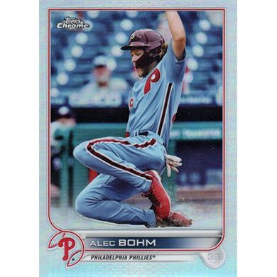 2022 Topps Chrome Refractor #89 Alec Bohm