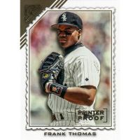 2022 Topps Gallery Printer Proof #61 Frank Thomas