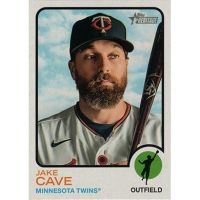 2022 Topps Heritage #461 Jake Cave SP