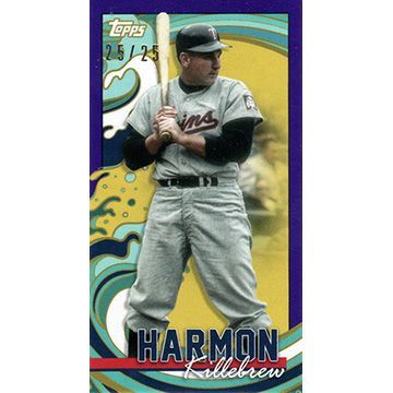 2022 Topps Rip Mini Purple #MRIP-HK Harmon Killebrew