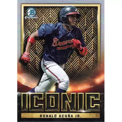 2023 Bowman Chrome Iconic #BI-2 Ronald Acuna Jr.