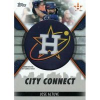 2023 Topps City Connect Commemorative Patch #CC-JA Jose Altuve