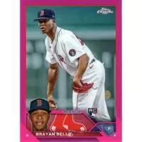 2023 Topps Chrome Pink Refractor #57 Brayan Bello