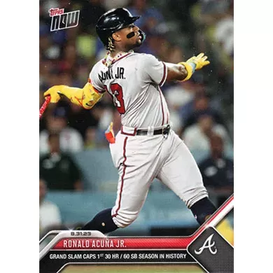 2023 Topps Now #791 Ronald Acuna Jr.