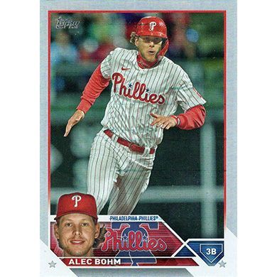 2023 Topps #128 Alec Bohm NM-MT Philadelphia  