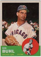 1963 Topps #175 Bob Buhl