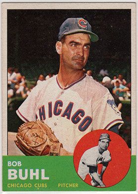 1963 Topps #175 Bob Buhl