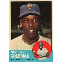 1963 Topps #27 Choo Choo Coleman