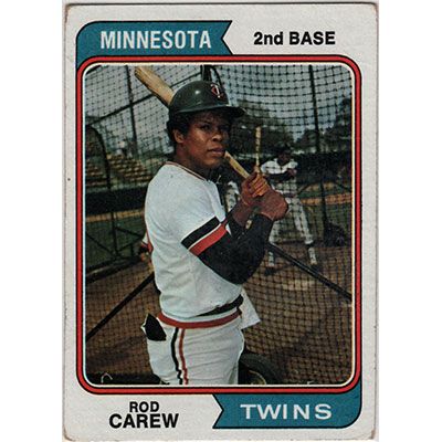 1974 Topps #50 Rod Carew