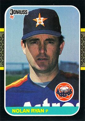 1987 Donruss #138 Nolan Ryan 