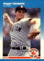 1987 Fleer #32 Roger Clemens