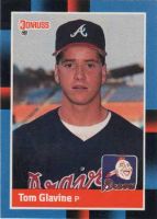 1988 Donruss #644 Tom Glavine 