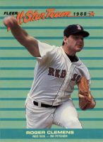 1988 Fleer All-Star Team #4 Roger Clemens