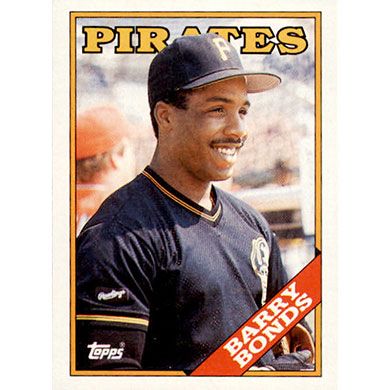 1988 Topps #450 Barry Bonds