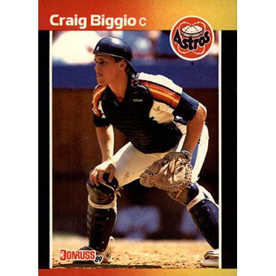Topps Craig Biggio Baseball Trading Cards