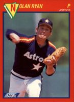 1989 Score Hottest 100 Stars #64 Nolan Ryan 