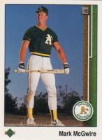 1989 Upper Deck #300 Mark McGwire 