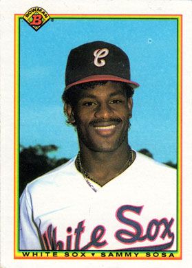 1990 Bowman #312 Sammy Sosa 