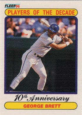  George Brett (Baseball Card) 1985 Fleer - [Base] #199
