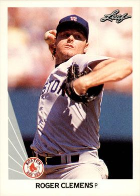 1990 Leaf #12 Roger Clemens