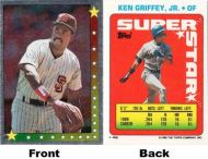 1990 Topps Stickers #49 K. Griffey, Jr./#146 T. Gwynn 