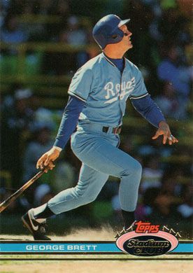 1991 Stadium Club #159 George Brett